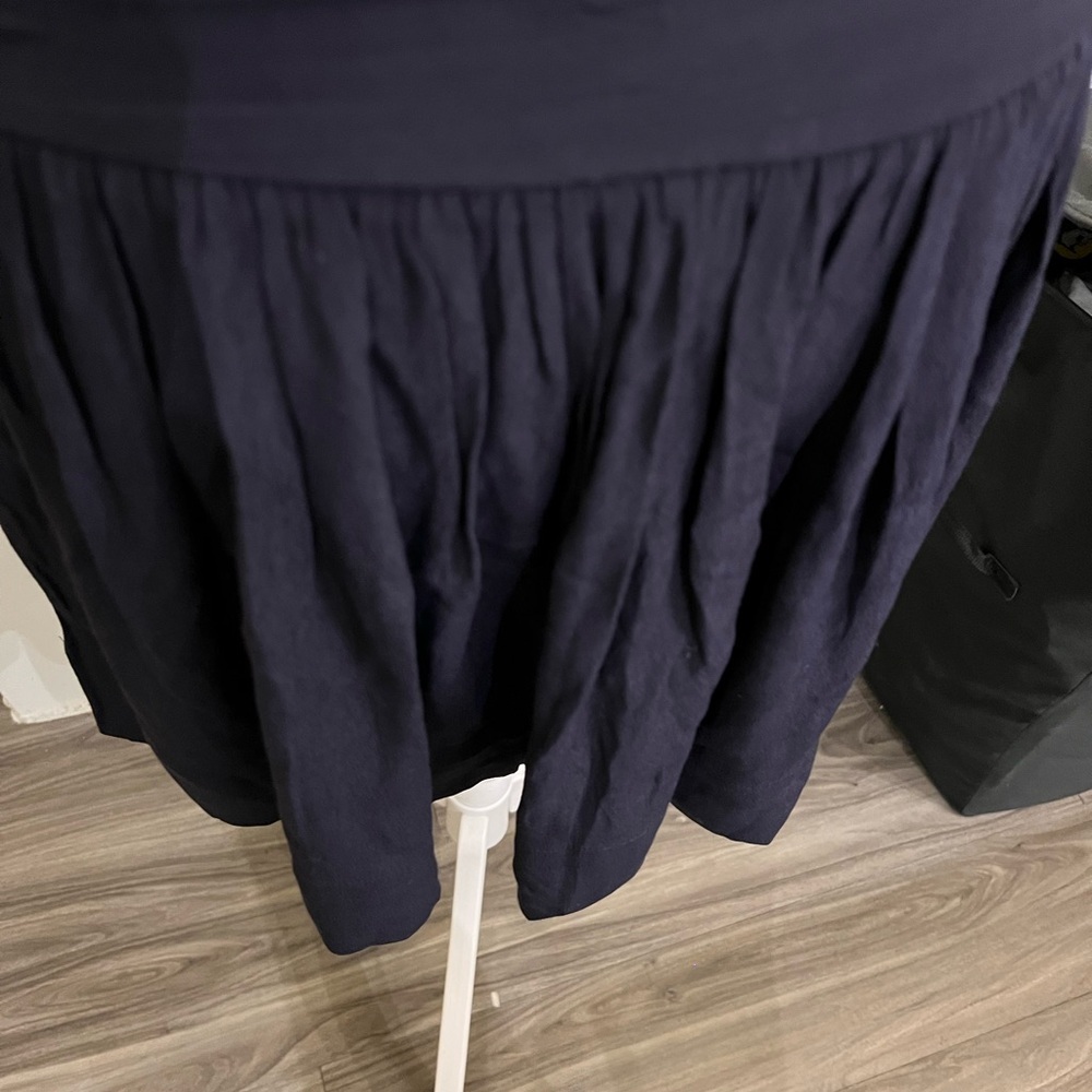 Comptoir Des Cotonniers Blue Knee-Length Skater Skirt - Picture 6 of 8